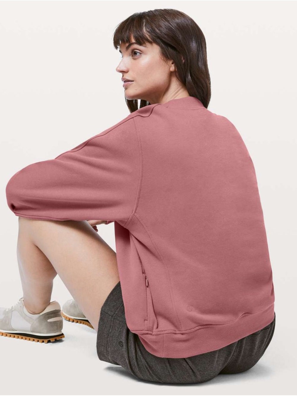 Lululemon Chill On Pullover Sweatshirt Size 8 - Picture 2 of 7